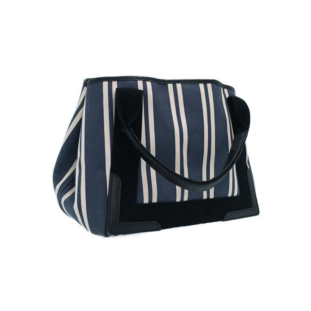 Balenciaga Navy Blue Cabas Shoulder Handbag - Picture 2 of 9